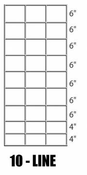 Image of item: 10-Line50"x16'WR PNL